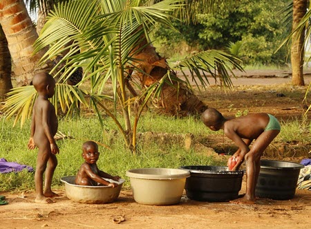 benin children