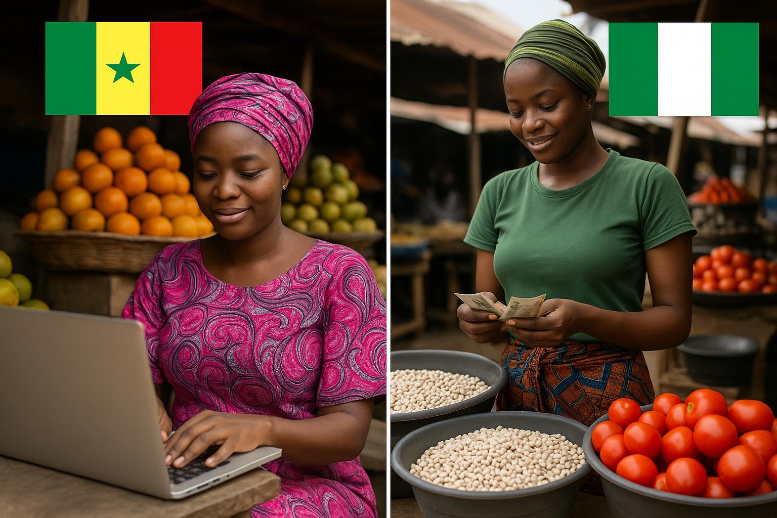 How trading habits differ between Senegal and Nigeria