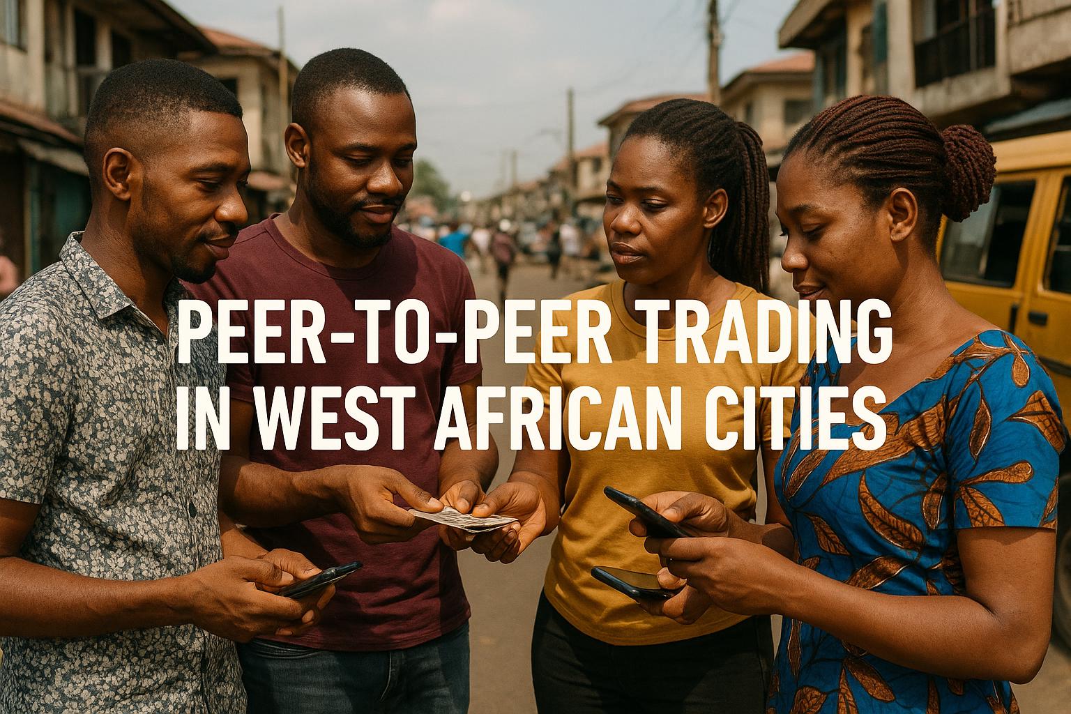 Peer to peer trading culture in West African cities